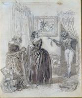 Petites miseres de la vie humaine. （仏）人間生活の小さな悲惨事  挿画及肉筆原画  初版初刷