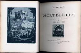 フィラエの死　キフェール装幀　La mort de Philae. Illustre de vingt eaux-fortes de Geo Clucci.