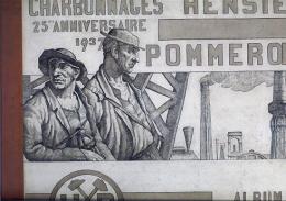 仏アンジ＝ポメルー炭坑創立25周年記念アルバム　Charbonnages d'Hensies-Pommer_ul. composition et gravures. 25me anniversaire 1937.