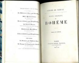 （仏）ボヘミアの小さな城　　初版初刷　Petits chateaux de Boheme. Prose et poesie.