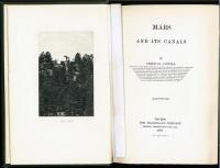 火星と運河　初版　Mars and its Canals. Illustrated.