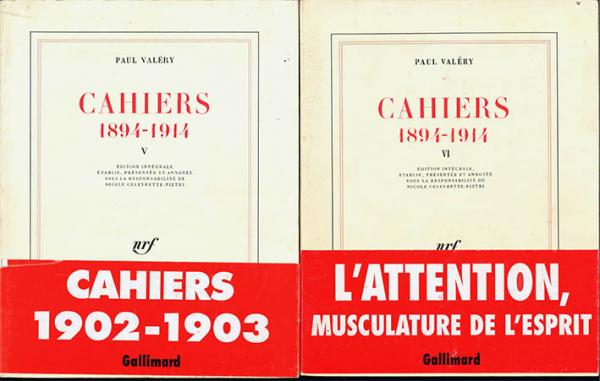 ポール・ヴァレリー CAHIERS1894〜1914 ５冊セット ポール・ヴァレリー CAHIERS1894〜1914 5冊セット ポール