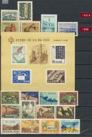 北朝鮮切手帖　1951年～1974年　　716枚