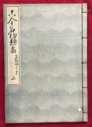 古今名物類聚　名物切之部二　間道・雑裁