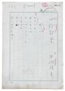 中川信夫草稿『四段詩集』200字詰原稿用紙13枚