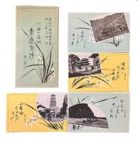 川柳の満洲　黄塵句抄　第二集（趣味の満洲絵葉書4枚）