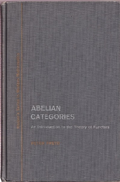 Abelian Categories An Introduction to the Theory of Functors (英 