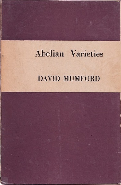 Abelian Varieties : 2nd Edition (Soft) (David Mumford) / 古本  
