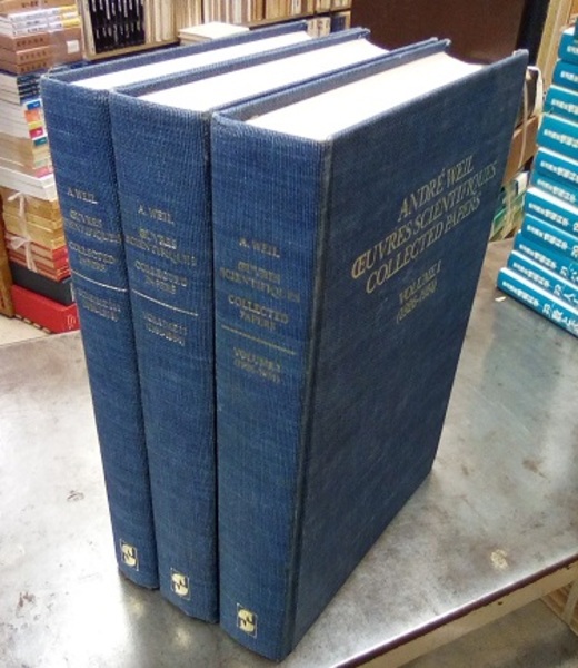Andre Weil Oeuvres Scientifiques / Collected Papers Vol.1 3