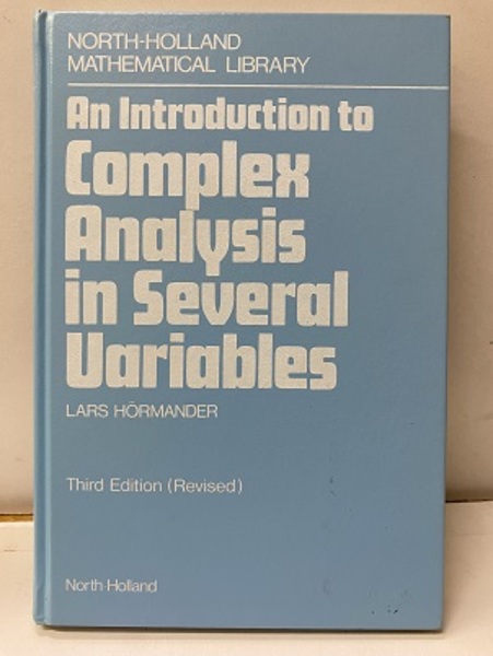 Complex Analysis in Several Variables