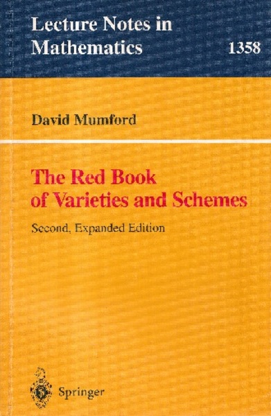 語学・辞書・学習参考書 The Red Book of Varieties and Schemes The Red Book of Varieties and Schemes : 2nd Expanded Edition
