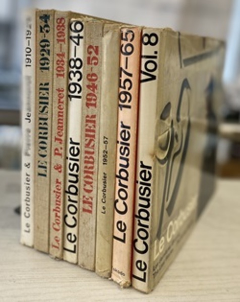 Le Corbusier Complete Works (OEuvres Completes) : 8 Volumes 英独仏