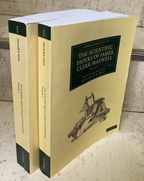 The Scientific Papers of James Clerk Maxwell : Vol. 1-2 (英) マクスウェル科学論文集 