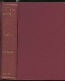 Vorlesungen Uber Zahlentheorie : Bd.1-3 (3-Vols. Bound as One) containing Bd.1(Teil.2), Bd.2, Bd.3 : except Teil.1 of Bd.1 "Elementare Zahlentheorie" (独) 整数論講義