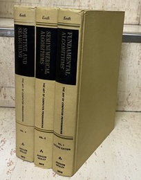 The Art of Computer Programming : Vol.1 - 3 (1-2nd Ed. ／2 & 3-1st Ed.) (1)Fundamental Algorithms (2)Seminumerical Algorithms (3)Sorting and Searchin 