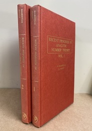 Recent Progress in Analytic Number Theory : Vol. 1-2  