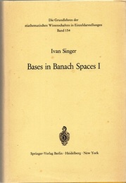 Bases in Banach Spaces : I  