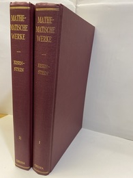 Mathematische Werke : Bd. 1-2 : 2nd Edition (独) ゴットホルト・アイゼンシュタイン数学著作集 (1-2) 