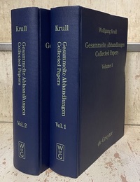 Wolfgang Krull : Gesammelte Abhandlungen Collected Papers : Vol.1 & 2 (独) ヴォルフガング・クルル著作集 