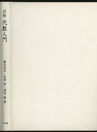 詳解代数入門  