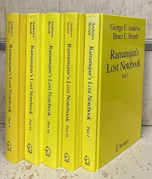 Ramanujan’s Lost Notebook : Part 1-5 (Hard) (英) ラマヌジャンの失われたノートブック 