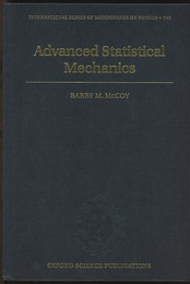 Advanced Statistical Mechanics  