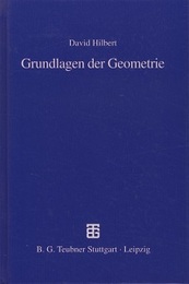 Grundlagen der Geometrie : 14. Auflage (14th Ed.) (独) ヒルベルト　幾何学の基礎 