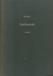 Bericht uber neuere Untersuchungen und Probleme aus der Theorie der algebraischen Zahlkorper : 3. Auflage (3rd Ed.) Teil 1 : Klassenkorpertheorie / Teil 1a :Beweise zu Teil 1 Teil 2 : Reziprozitatsgesetz