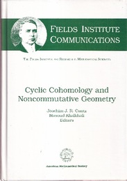 Cyclic Cohomology and Noncommutative Geometry (英) 巡回コホモロジーと非可換幾何学 