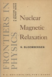 Nuclear Magnetic Relaxation  