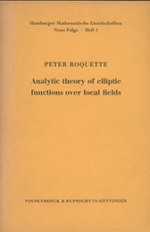 Analytic Theory of Elliptic Functions over Local Fields  