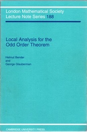 Local Analysis for the Odd Order Theorem  