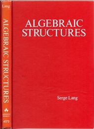 Algebraic Structures (英) 代数系の構造 