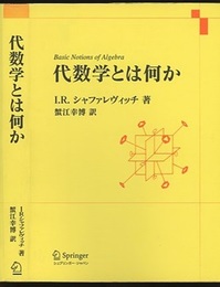 代数学とは何か  