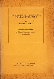 The Motion of A Surface by its Mean Curvature (Soft)  