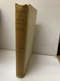 Elements of Optical Mineralogy : Part Ⅱ(4th Edition) Descriptions of Minerals 