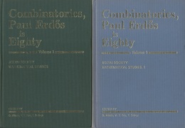 Combinatorics、 Paul Erdos is Eighty : Vol.1- 2  