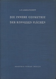 Die Innere Geometrie der Konvexen Flachen.  