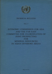 Economic Commission for Asia and the Far East：Committee for Co-Ordination of Joint Prospecting for Mineral Resources in Asian Offshore Areas (CCOP)  