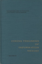 Coding Theorems of Information Theory : 1st Edition  