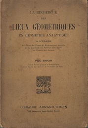 La Recherche Des Lieux Geometriques En Geometrie Analytique  