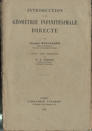 Introduction a La Geometrie Infinitesimale Directe  