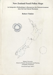 New Zealand Fossil Pollen Maps An Integrative Methodology to Reconstruct the Paleoenvironment since the Last Glacial Maximumruct 