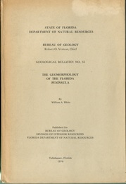 The Geomorphology of the Florida Peninsula  
