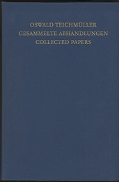 Oswald Teichmuller : Gesammelte Abhandlungen : Collected Papers (Hard) (独) オズヴァルト・タイヒミュラー数学論文集 
