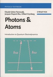 Photons and Atoms (Soft) Introduction to Quantum Electrodynamics 