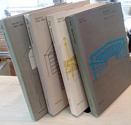Norman Foster : Foster Associates : Buildings and Projects : 4-Vols. Set (1)1964-1973 (2)1971-1978 (3)1978-1985 (4)1982-1989 (英) ノーマン・フォスター／フォスター・アソシエイツ作品集