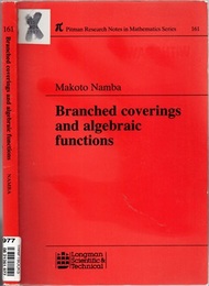 Branched Coverings and Algebraic Functions (英) 分岐被覆と代数関数 