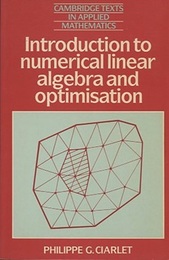 Introduction to Numerical Linear Algebra and Optimisation (Soft)  