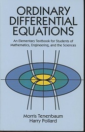 Ordinary Differential Equations An Elementary Textbook for Students of Mathematics Engineering and the Sciences 